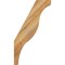 Ekena Millwork 4"W x 16"D x 28"H Funston Rough Sawn Knee Brace, Western Red Cedar BRC04X16X28FST00RWR - alternate 4